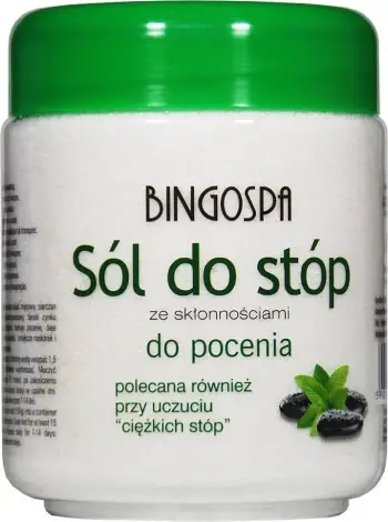 Kripë për këmbë BingoSpa për djersitje 550g