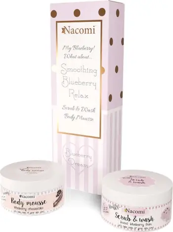 Set për kujdesin e trupit Nacomi Blueberry Dream për femra, 2x100ml