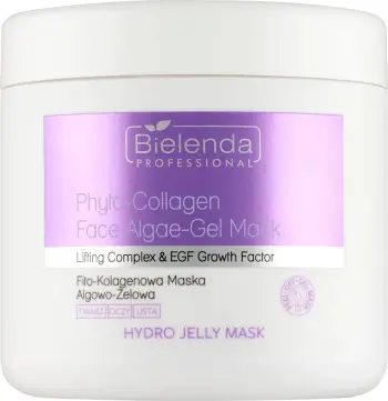 Maskë xheli fytyre Bielenda Professional Hydro Jelly Mask Phyto-Collagen Gel-Algae, 190g