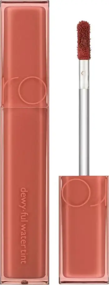 Gloss për buzë Rom&nd Dewy·Ful Water Tint për femra 02 Salty Peach 5g