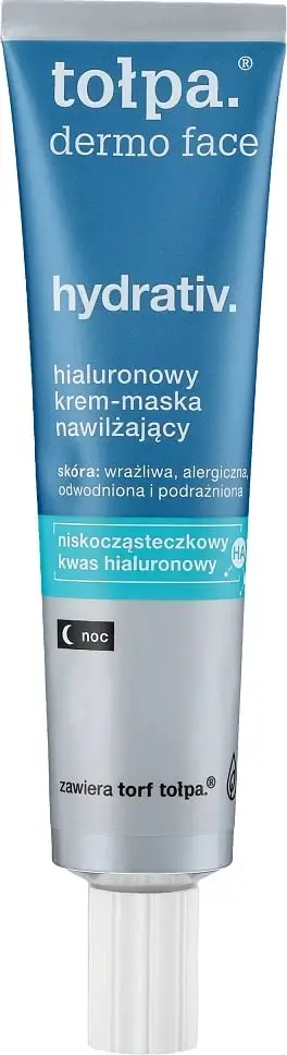 Krem-maskë për fytyrë Tołpa Dermo Face Hydrativ Hyaluronic për femra 40ml
