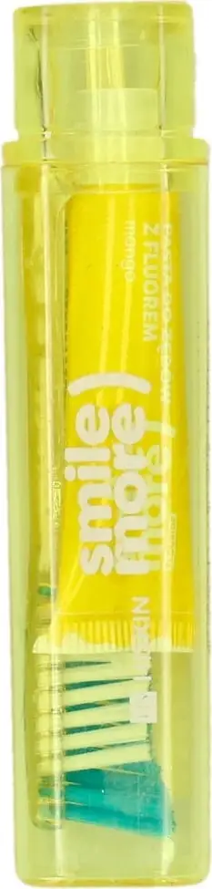 Set pastë dhëmbësh me furçë HiSkin Smile More Mango, 4ml