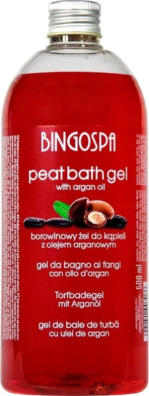 Xhel për banjë BingoSpa Mud Bath Gel me vaj argani 500ml - 1
