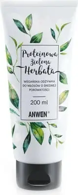 Kondicioner për flokë Anwen Medium Porosity me proteinë dhe çaj të gjelbër për femra 200ml