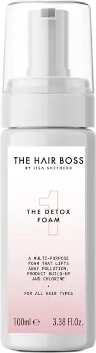 Shkumë për flokë The Hair Boss The Detox Foam Detoxifying për femra, 100ml