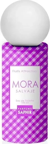 Eau de Toilette për femra Saphir Fruit Attraction Mora Salvaje, 100ml