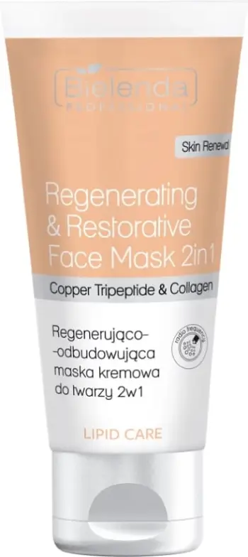 Maskë fytyre Bielenda Professional Lipid Care Regenerating and Rebuilding 2in1 për femra 150ml