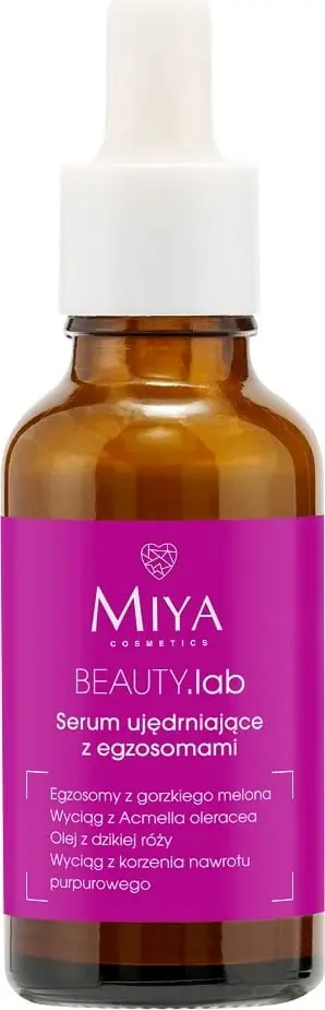 Serum për fytyrë për femra Miya Cosmetics BEAUTY.lab firming serum me ekzosome, 30ml