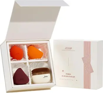 Set për grim JESSUP Pebble Flawless Face Kit T505 për femra, 4 copë