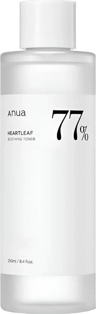 Tonik fytyre Anua Heartleaf 77% Soothing Toner për femra, 250ml