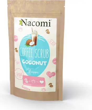 Skrab për trup Nacomi Coffee Coconut, 200 g