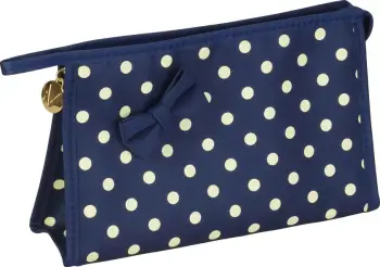 Çantë kozmetike për femra KillyS Small Dot Bow, granatowy, 1 copë
