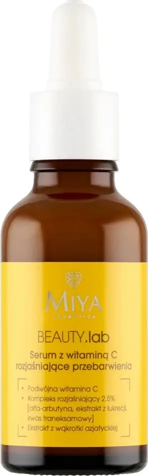 Serum për fytyrë për femra Miya Cosmetics BEAUTY.lab Vitamin C Brightening Serum for Discoloration, 30ml