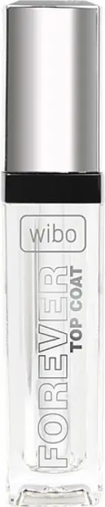 Top coat buzësh Wibo Forever, transparent, me shkëlqim