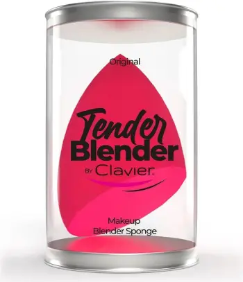 Sfungjer për grim Clavier Tender Blender Soft Makeup Sponge Cut për femra, 1 copë