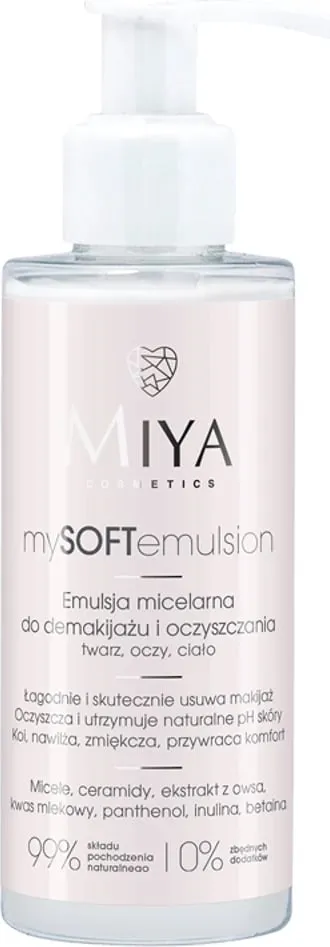 Emulsion micellar për femra Miya Cosmetics MySOFTemulsion, 140ml - 1