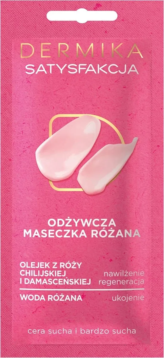 Maskë për fytyrë Dermika Beauty Masks Satisfaction Nourishing Rose Mask për femra 10ml - 1
