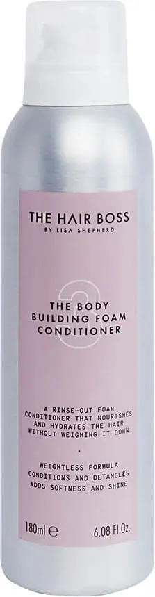 Balsam flokësh në shkumë The Hair Boss The Body Building, volumizues, 180ml