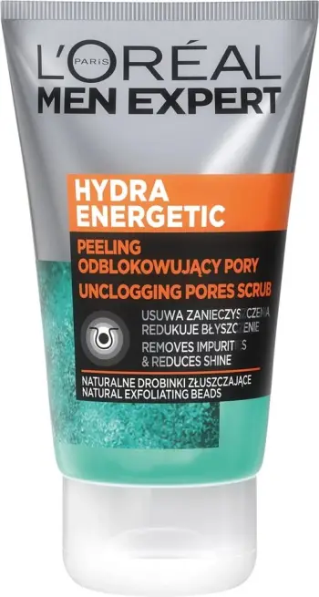 Peeling për fytyrë L'Oreal Paris Men Expert Hydra Energetic, 100ml