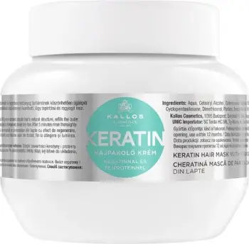 Maskë për flokë Kallos KJMN Keratin Hair Mask për femra 275ml