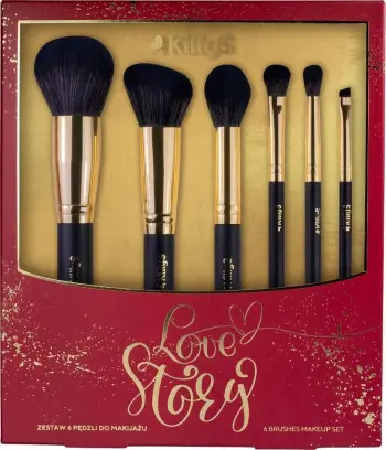 Set furçash për grim KillyS Love Story për femra 6 copë