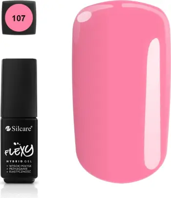 Llak për thonj për femra Silcare Flexy Hybrid Gel 107, 4.5g