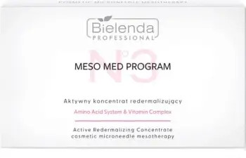 Koncentrat aktiv për rigjenerim të lëkurës për femra Bielenda Professional Meso Med Program, 10x3ml