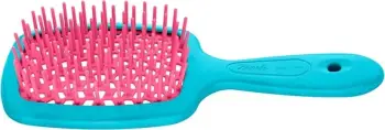 Furçë flokësh për femra dhe fëmijë Janeke Superbrush Small rozë-blu, 1 copë
