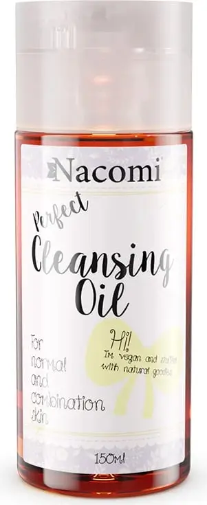 Vaj pastrues për fytyrë për femra Nacomi Perfect Cleansing Oil Makeup Remover Oil Method OCM, 150ml