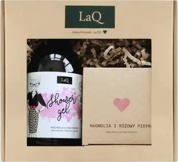 Set për trup LaQ Kicia Magnolia për femra, 500ml + 200ml