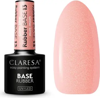 Bazë xheli për thonj Claresa Rubber Base, UV LED, nuanca 13, 5g