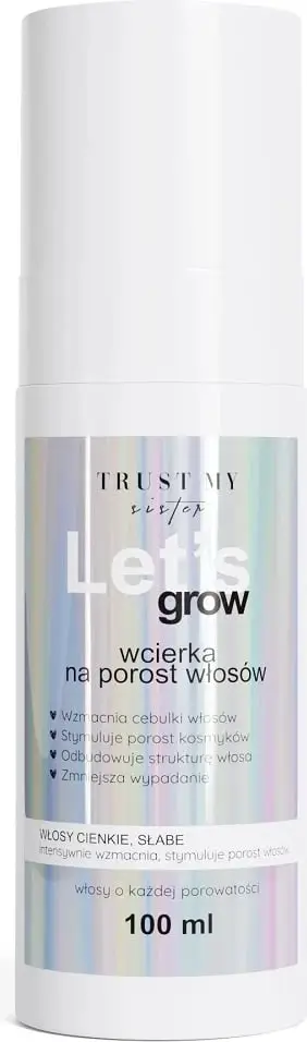 Trashësues flokësh Trust My Sister Lets Grow, rritje flokësh, 100 ml