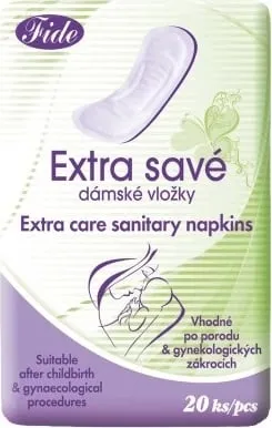 Peceta sanitare pas lindjes Carin Extra 20 copë - 1
