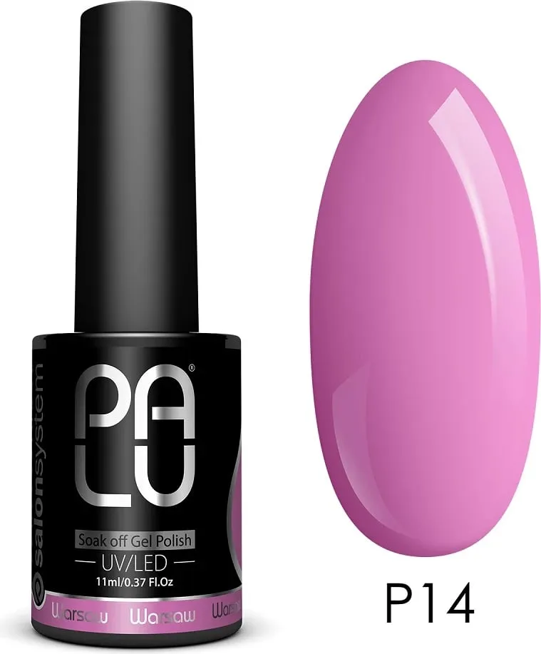 Llak për thonj hibrid për femra PALU Warsaw P14, 11g - 1