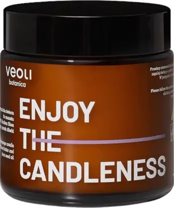 Qiri masazhi për femra Veoli Botanica Enjoy The Candleness, 100ml