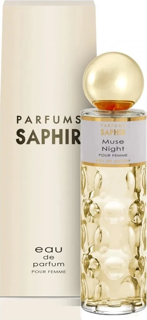 Ujë i parfumuar për femra Saphir Muse Night 200ml - 1