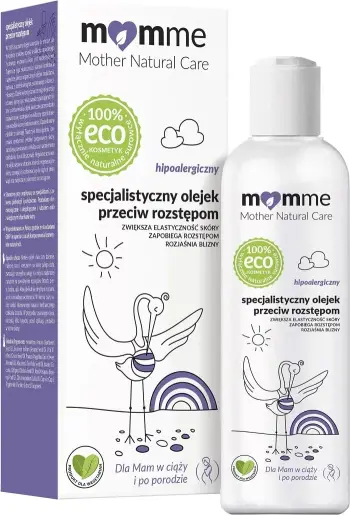 Vaj kundër strijave për femra MomMe Specialized Anti-Stretch Mark Oil 150ml