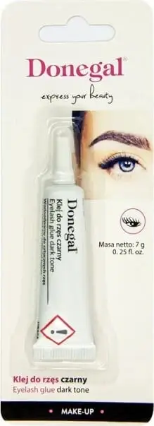 Ngjitës për qerpikë Donegal eyelash glue i zi 7g