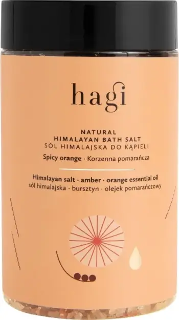 Kripë banje Hagi Bath Salt Spicy Orange, 480g