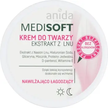 Krem fytyre Anida Medisoft me ekstrakt liri, 100ml