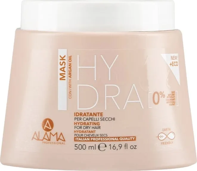 Maskë për flokë Alama Hydra Moisturizing për femra, 500ml - 1