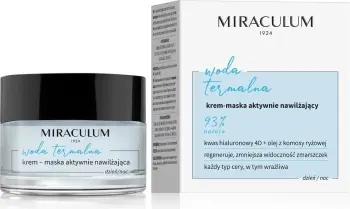 Krem-maskë për fytyrë për femra Miraculum Thermal Water Active Hydrating Day/Night, 50ml