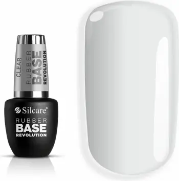 Bazë gome për thonj për femra Silcare Revolution Clear, 9ml
