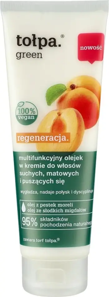 Krem rigjenerues për flokë Tołpa Green, hidratues dhe ushqyes, 125ml