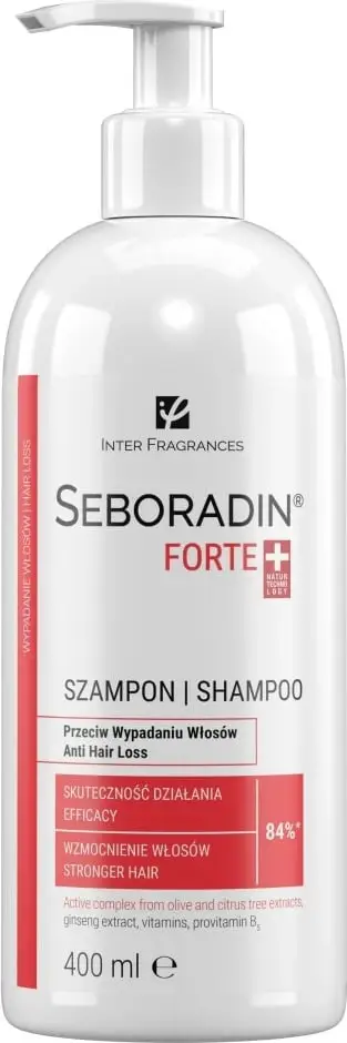 Shampo flokësh Seboradin Forte, 400ml, për forcim, uniseks