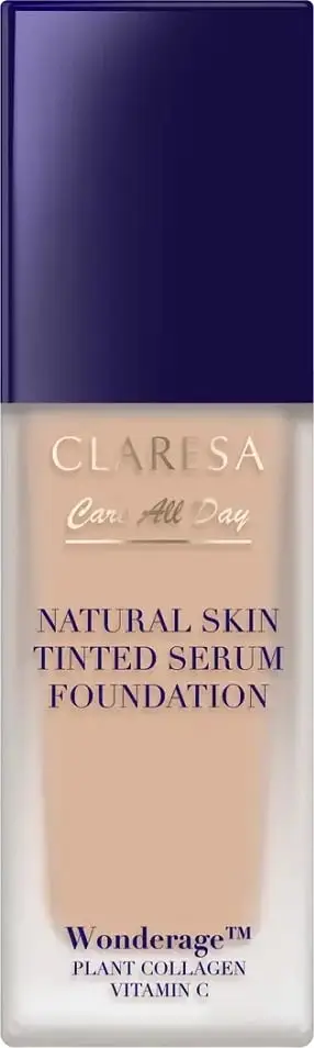 Fondatinë për femra Claresa Natural Skin Tinted Serum Foundation 1N Light Neutral, 32ml