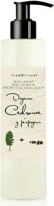 Balsam trupi për femra Soap&Friends Cedarwood and Pepper, 250ml