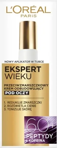 Krem për sy L'Oreal Paris Expert Age 60+ Anti-Wrinkle Rebuilding për femra 15ml