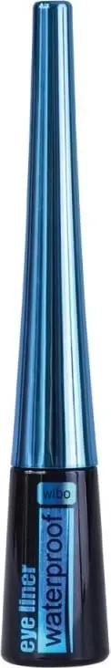 Eyeliner i lëngshëm waterproof për femra Wibo Black 4ml