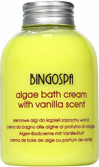 Krem banje BingoSpa me algë deti dhe aromë vanilje 500ml
